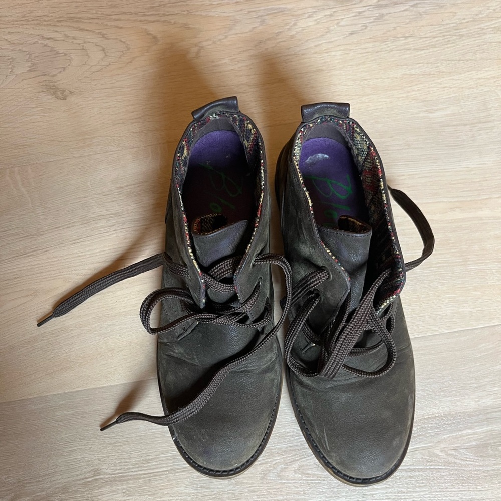 Blowfish Dark Brown Ankle Boots - Picture 4 of 6